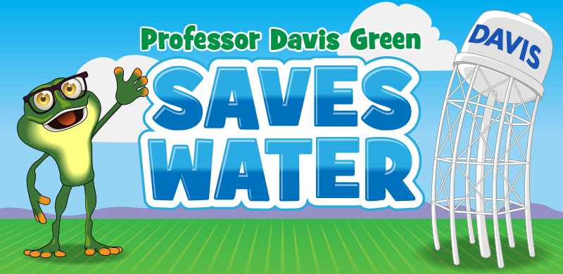 Professor Davis Green Saves Water